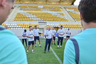 Николай Киров с първа тренировка при завръщането си в Ботев Пловдив