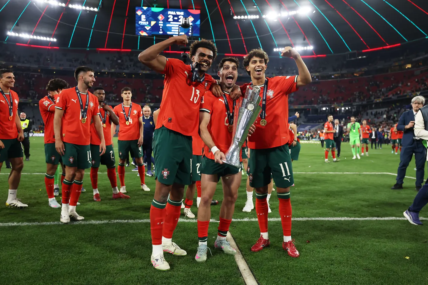 Ренато Вейга, Педро Нето, Жоао Феликс / Getty Images