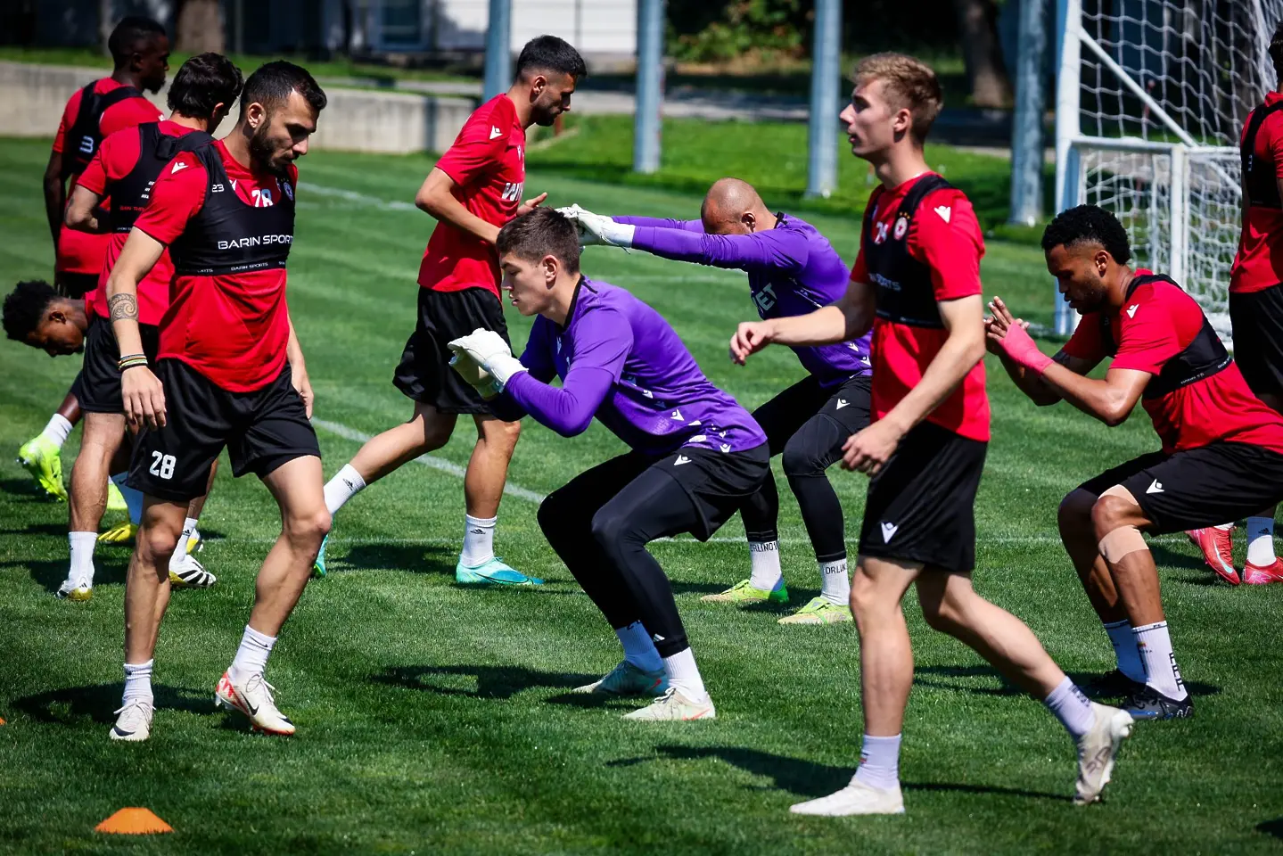 ЦСКА тренира / cska.bg 