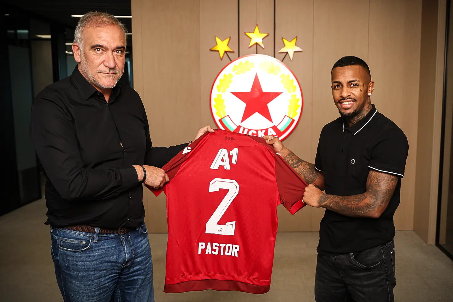 Пастор и Пауло Нога / cska.bg 