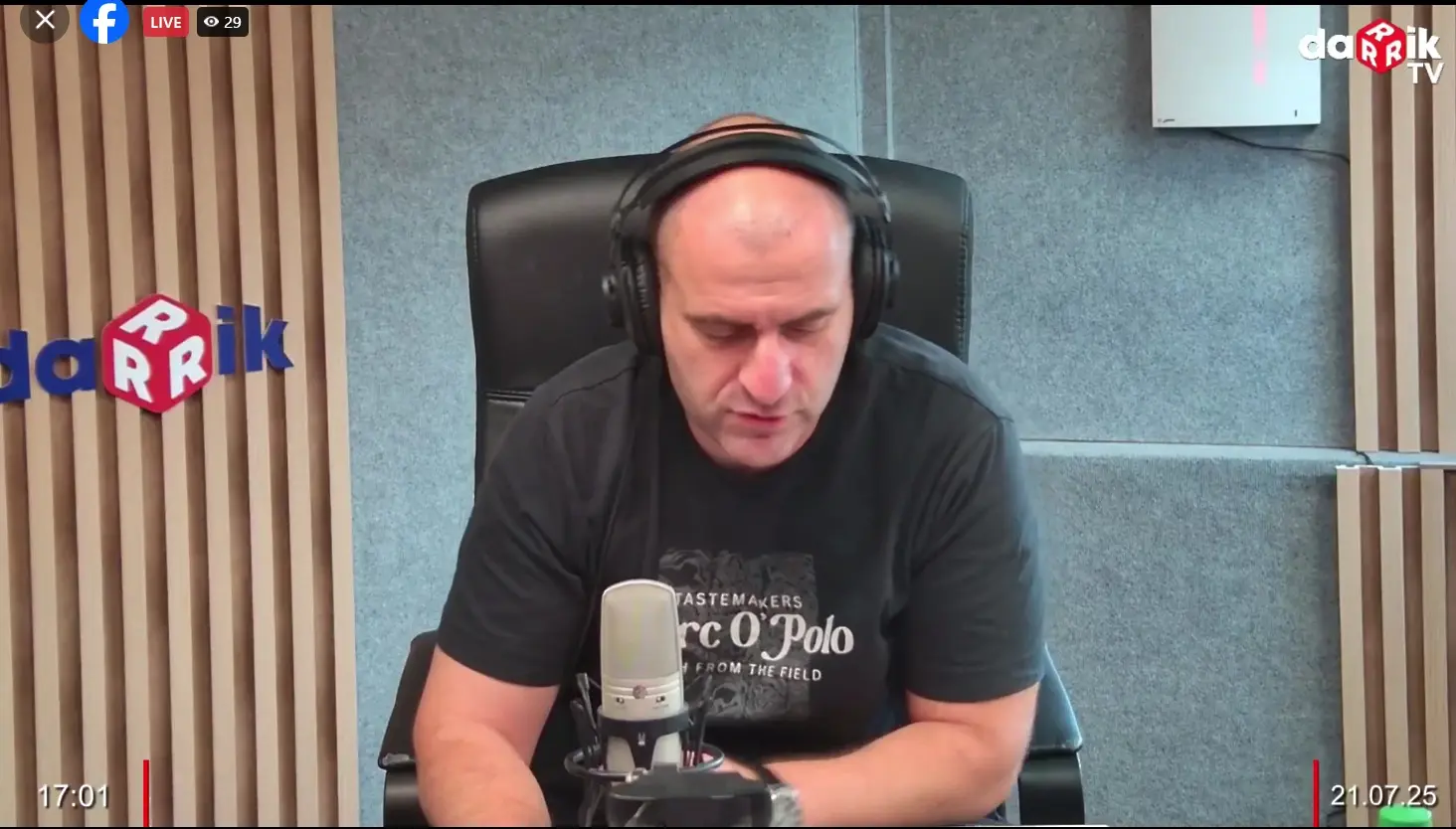 Гледайте Спортното шоу на Дарик - 21.07.2025