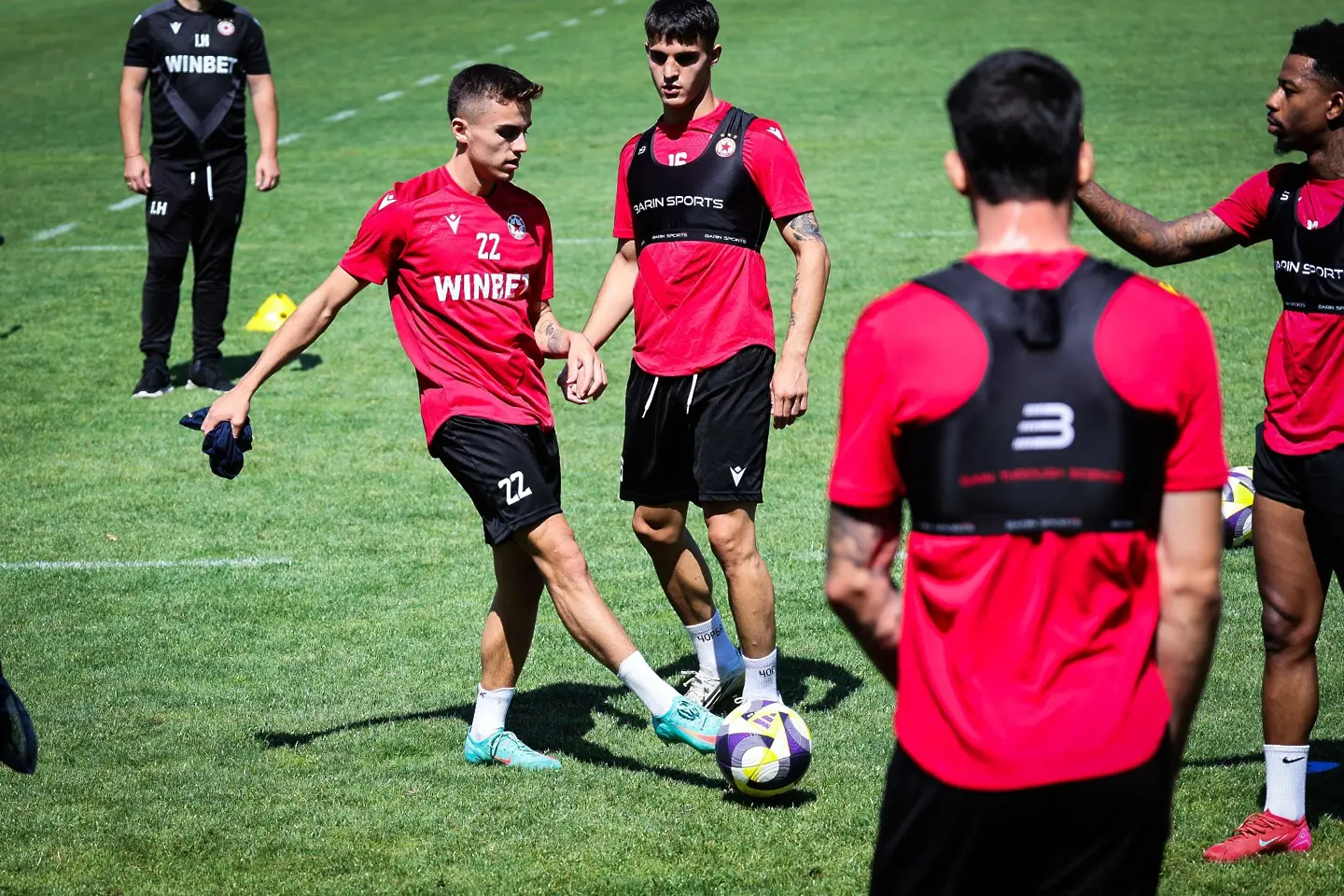 Тренировка на ЦСКА / cska.bg 