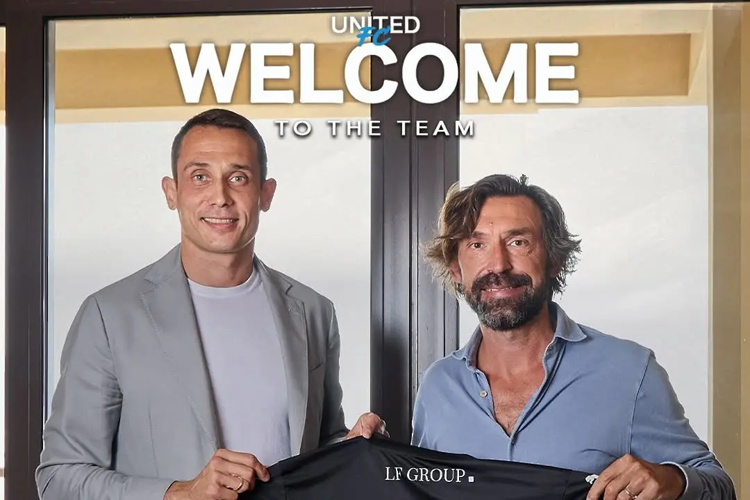 Андреа Пирло е новият треньор на Юнайтед ФК от ОАЕ / instagram.com/utdfc_official