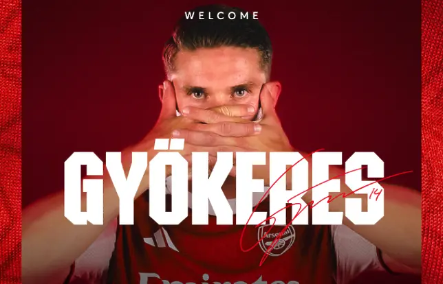 Виктор Гьокереш / X/Arsenal