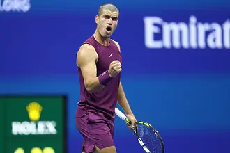 Алкарас даде само четири гейма на италианец във втория кръг на US Open (ВИДЕО)