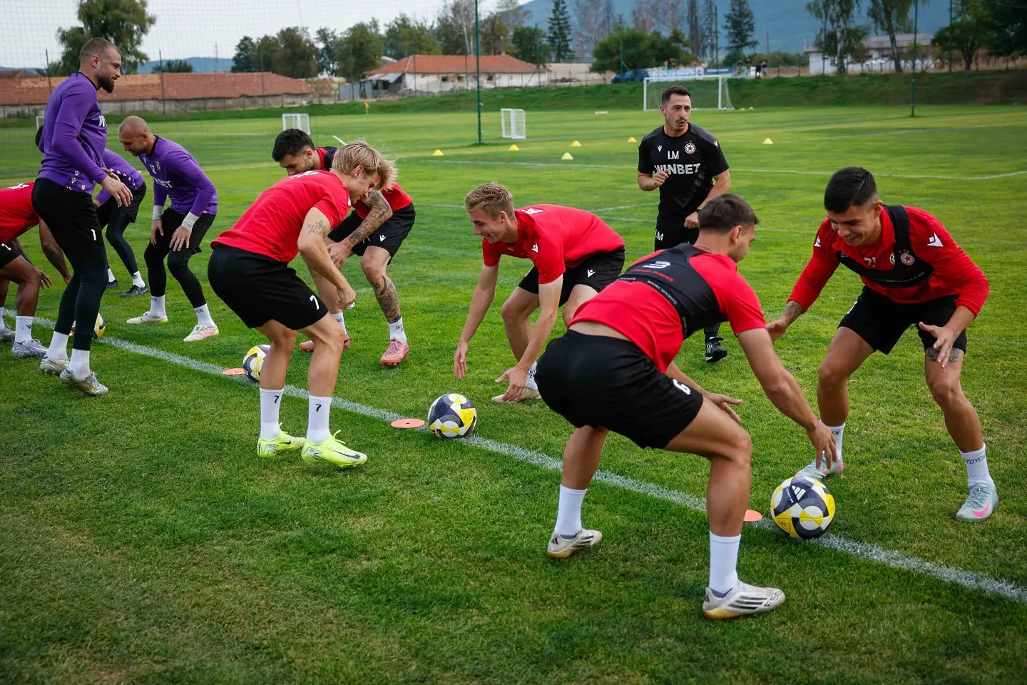 ЦСКА тренира / cska.bg 