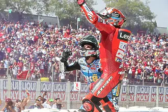 Алекс Маркес спря победната серия на брат си в Moto GP