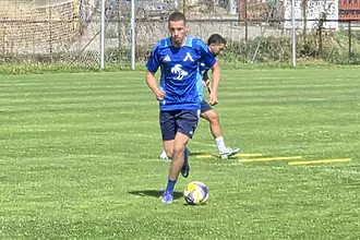 Новият алжирец с първа открита тренировка с Левски (ВИДЕО)