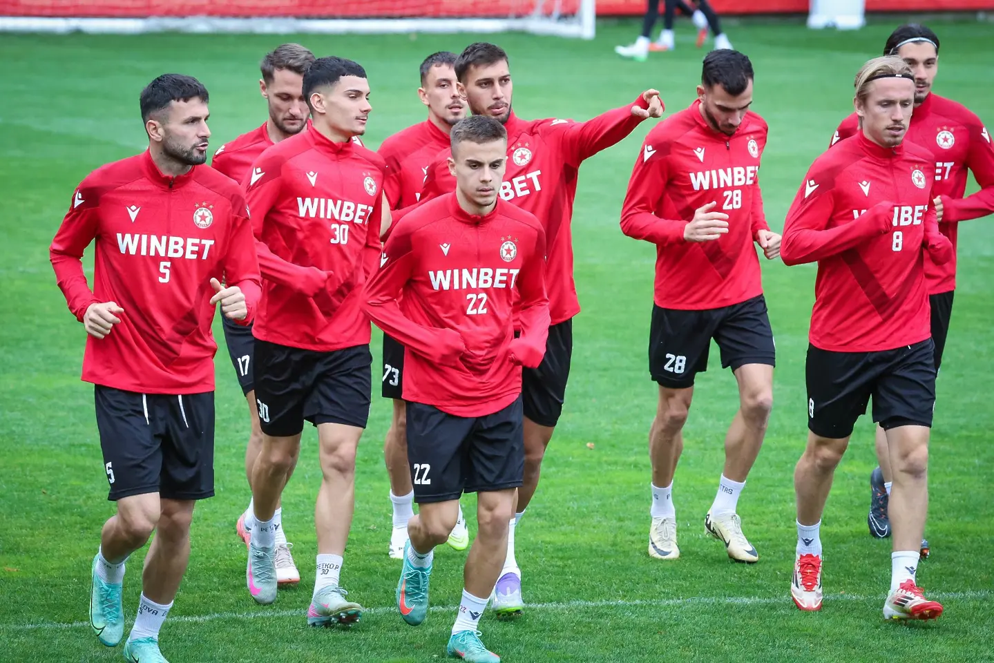 ЦСКА тренира / cska.bg 