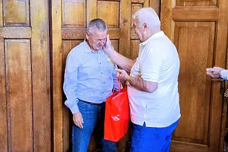 Уважиха легенда на Ботев Пловдив с тържество в Общината