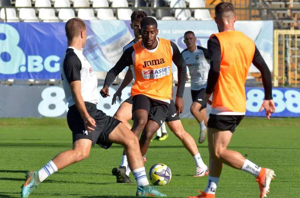 Славия тренира / снимка: pfcslavia.com