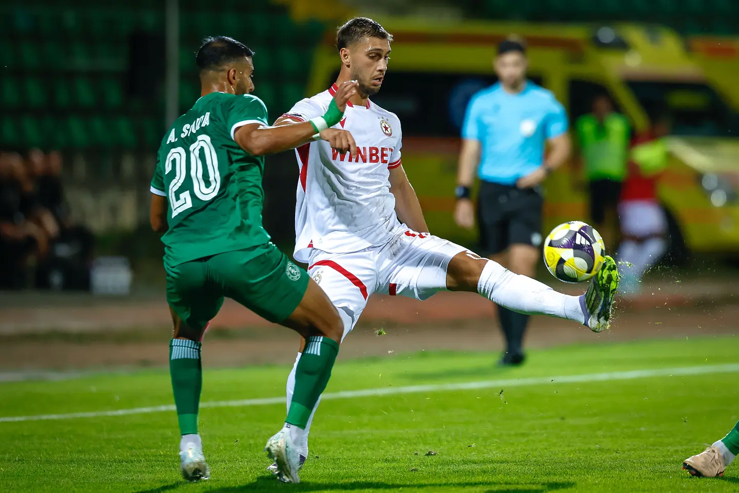 Бруно Жордао, Аймен Суда, Ботев Враца - ЦСКА / startphoto.bg