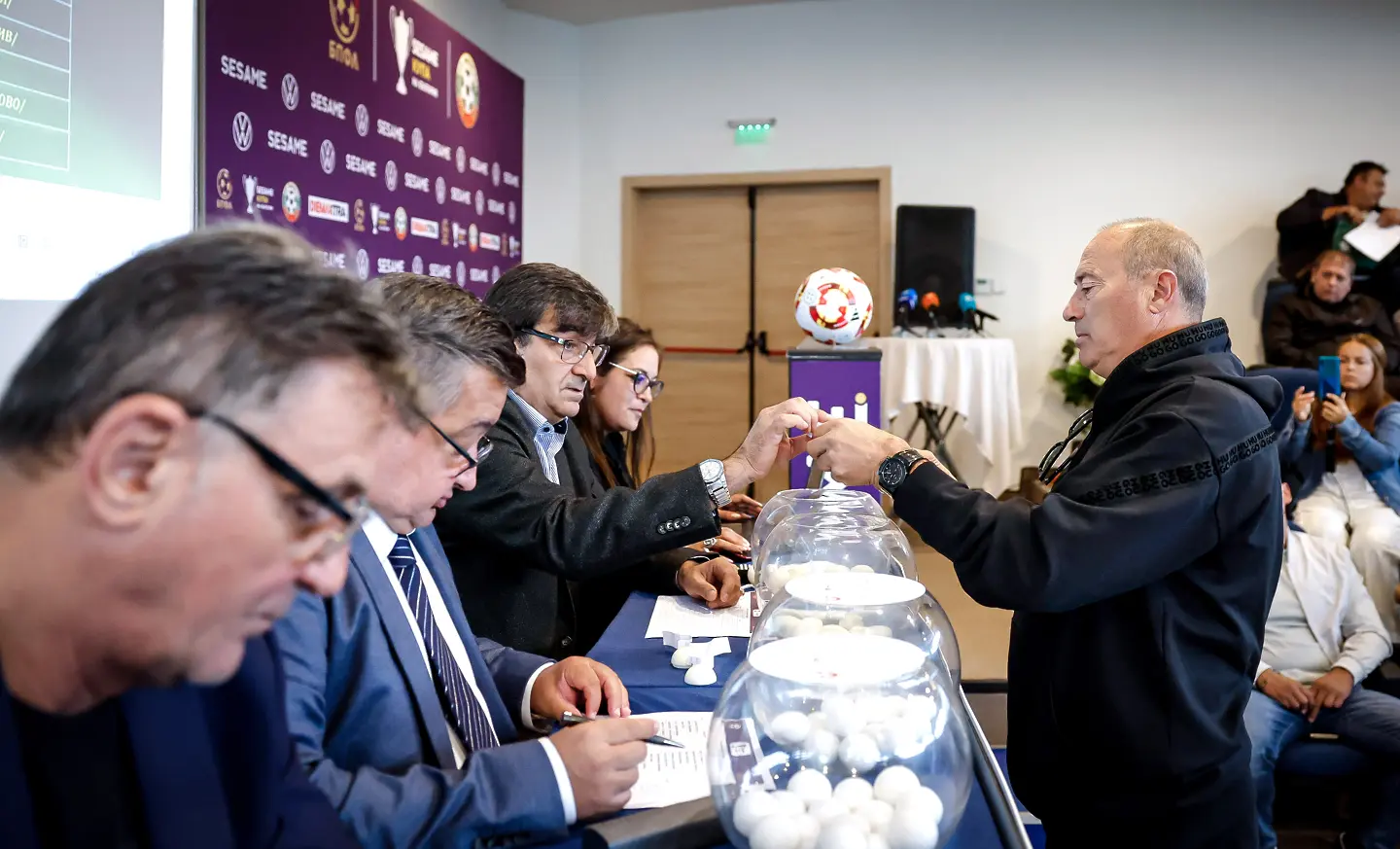 Жребият за Sesame Купа на България / startphoto.bg