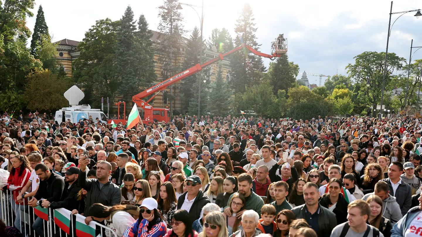 Тържествата за сребърния медал на България (ВИДЕО)
