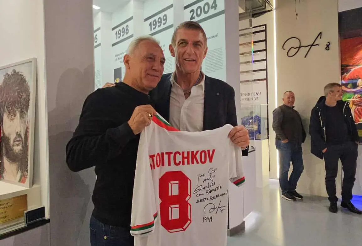 Стоичков: Много ценя приятелството с Палиука, времето в България ще е уникално за него (ВИДЕО)