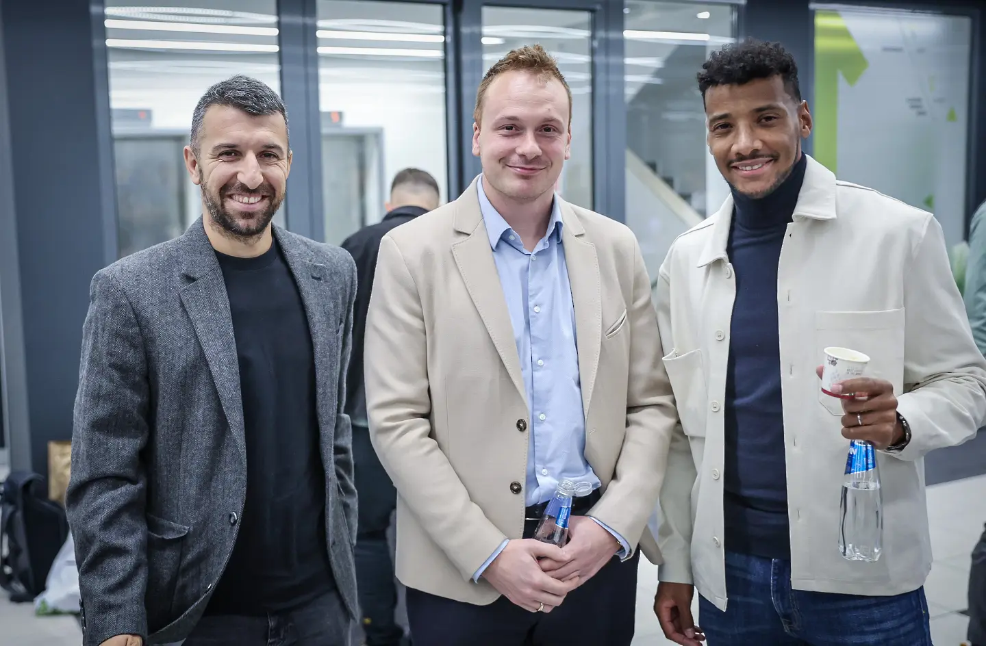 Светослав Дяков, Добрин Гьонов и Георги Пашов на Football Next 2 / startphoto.bg 