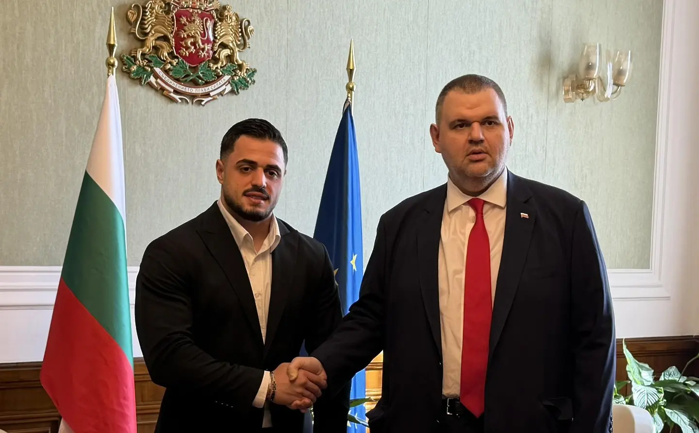 Карлос Насар и Делян Пеевски / ДПС Пресцентър