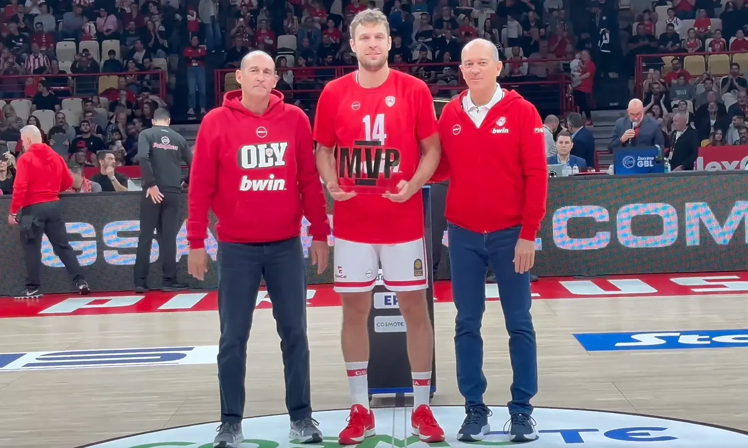 Скрийншот / x.com/Olympiacos_BC