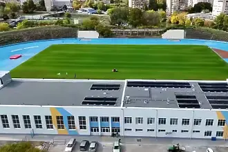 Ремонтират козирката и трибуните на стадиона в Ямбол