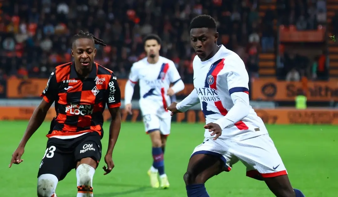 Нуно Мендеш, Лориен - ПСЖ / X/PSG