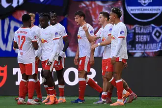 Лайпциг громи за Купата, отбор от Бундеслигата отпадна