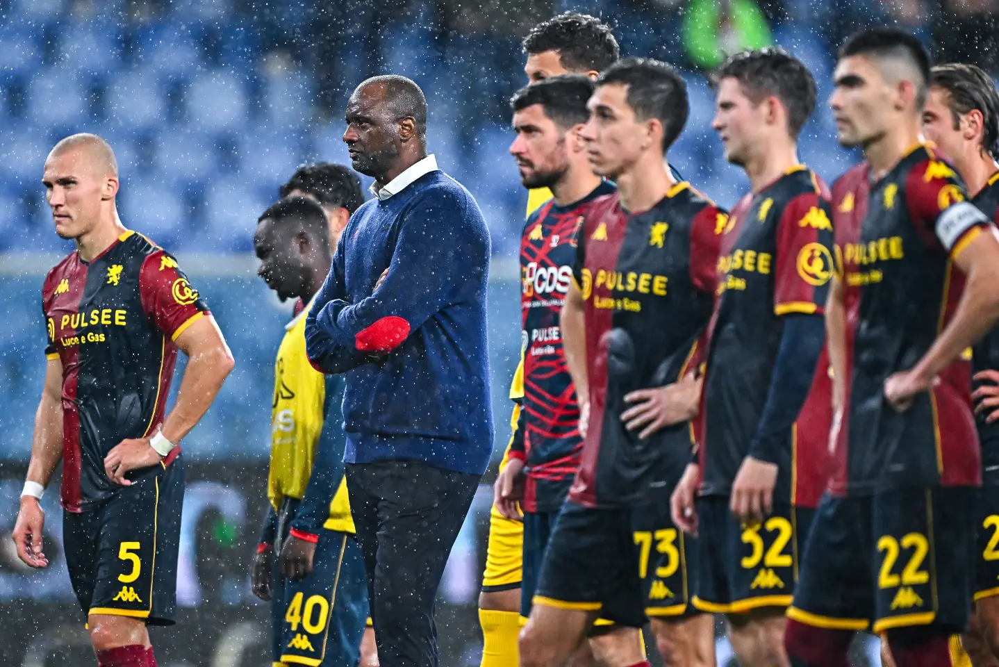 Патрик Виейра бе уволнен от Дженоа / Getty Images