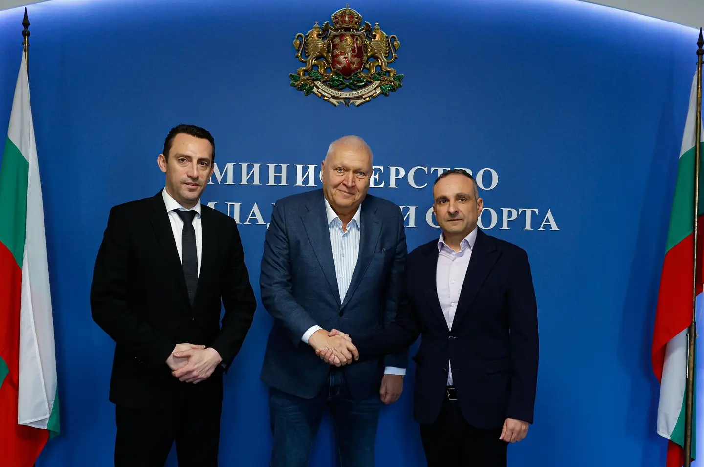 Иван Пешев, Васил Антонов и Милен Василев / facebook.com/mpes.government.bg