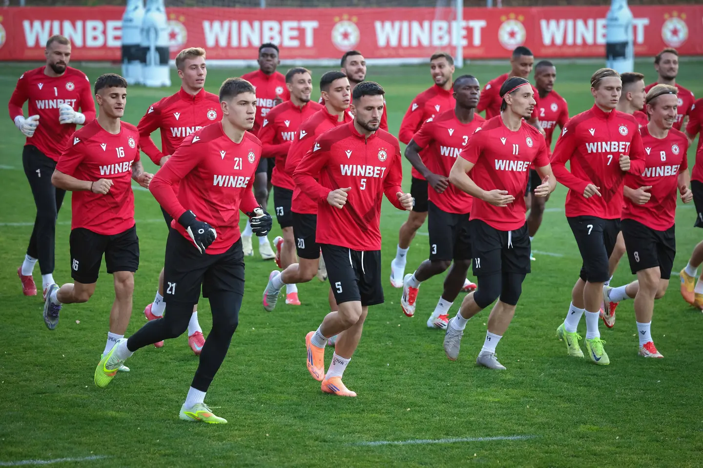 Тренировка на ЦСКА / cska.bg