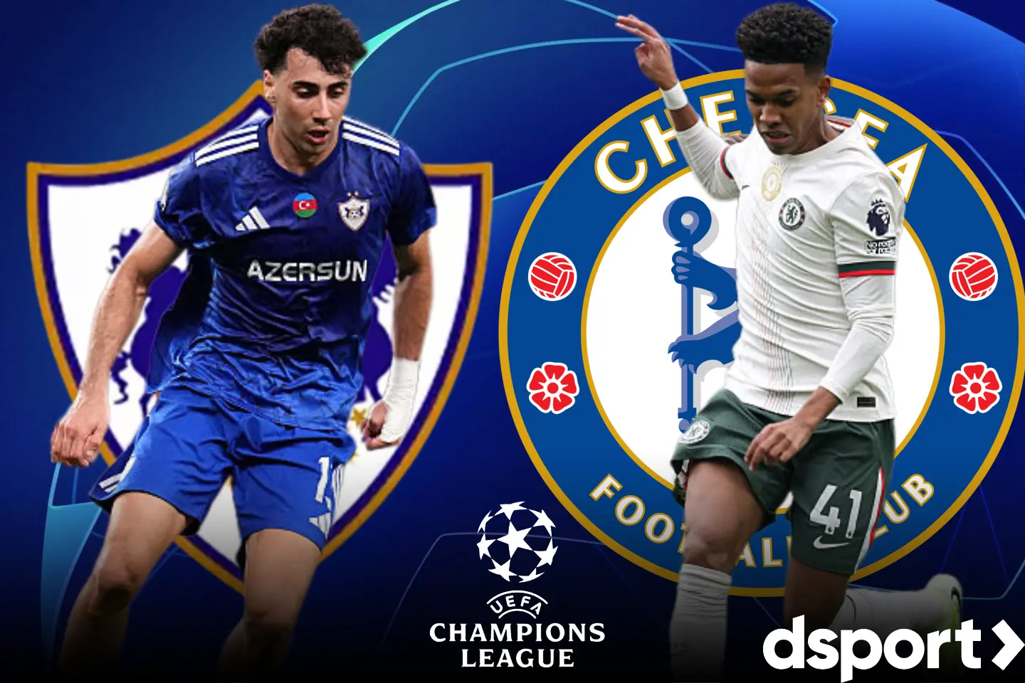 На живо: Карабах - Челси (Съставите)