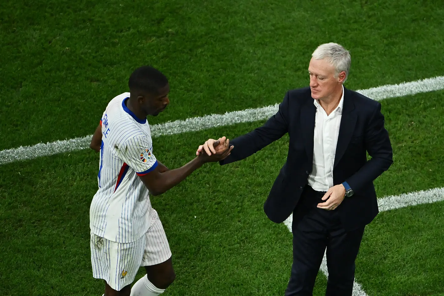 Усман Дембеле, Дидие Дешан / Getty Images