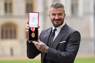 Сър Дейвид Бекъм: футболната икона с рицарско звание от Крал Чарлз