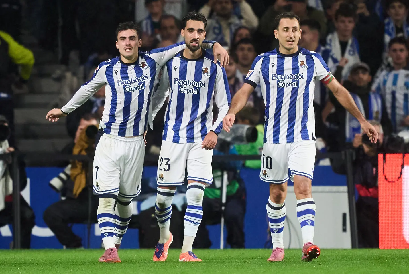 Андер Баренечеа, Брайс Мендес, Микел Оярсабал / Getty Images