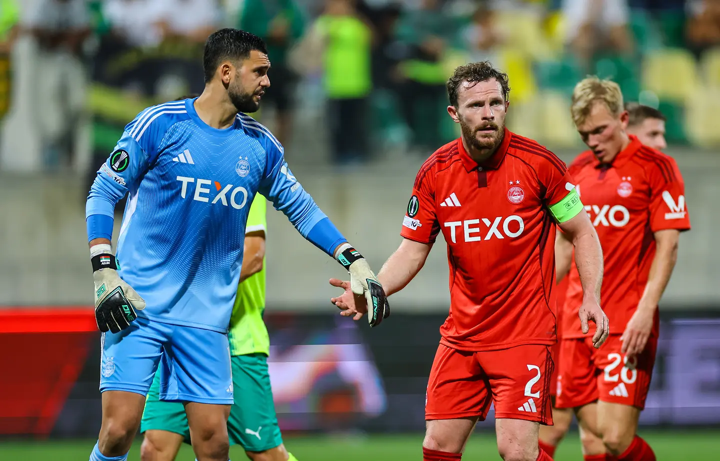 Димитър Митов, Ники Девлин, АЕК Ларнака - Абърдийн / Getty Images