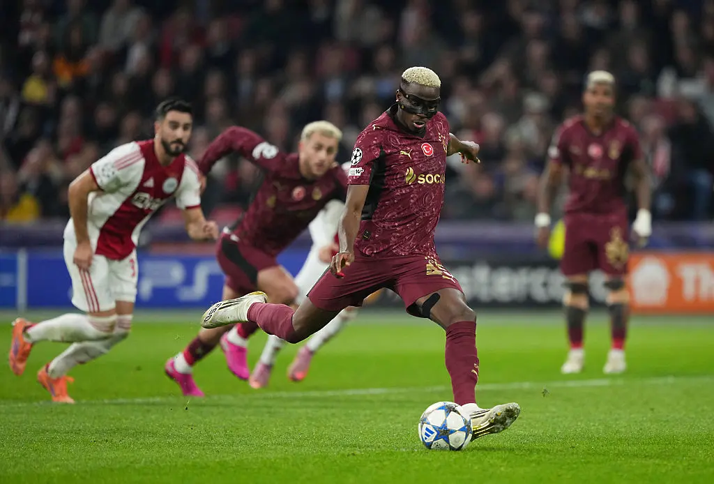 3 гола, 2 дузпи, Виктор Осимен поведе при голмайсторите в ШЛ, а Галатасарай разкова Аякс