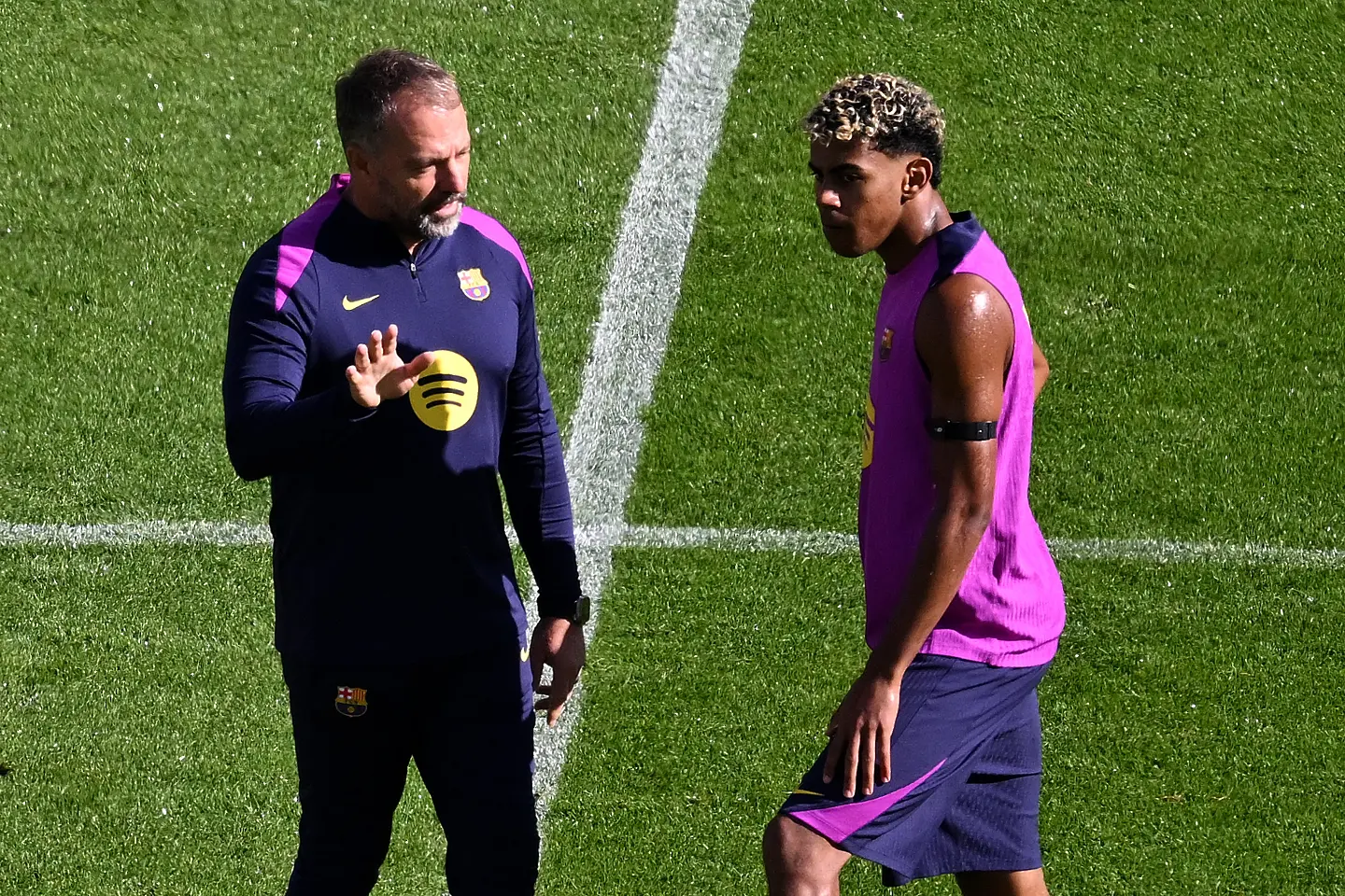 Ханзи Флик, Ламин Ямал / Getty Images