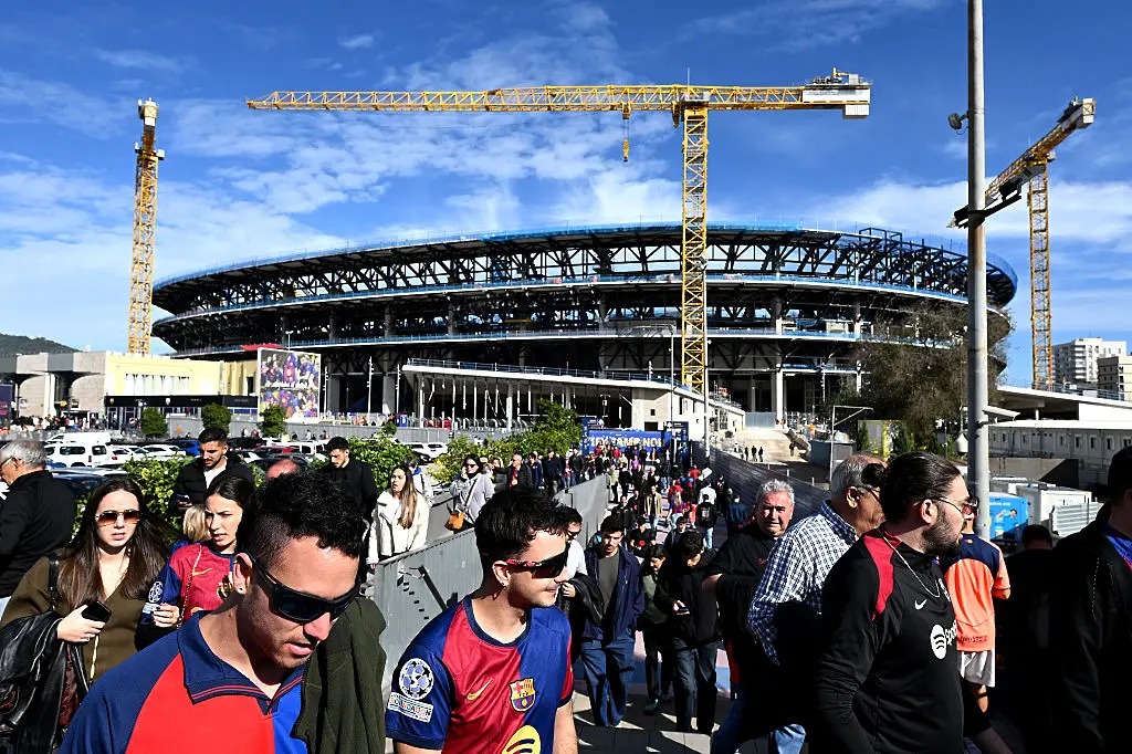 Фенове на Барселона на &quot;Камп Ноу&quot; / Getty Images 