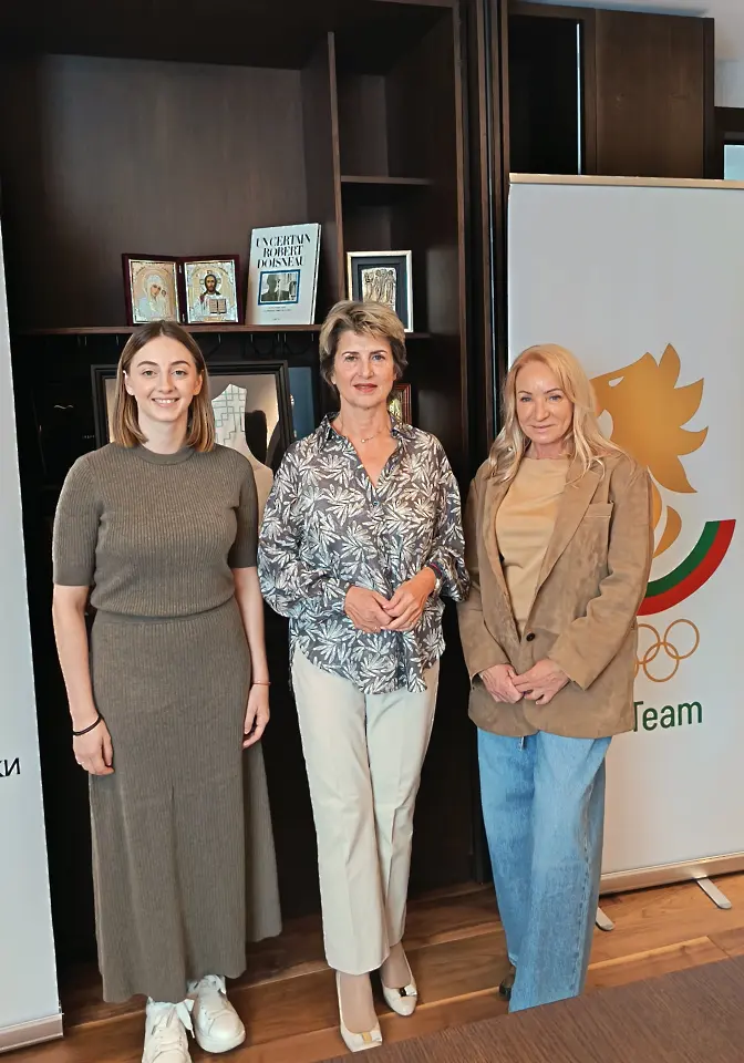 Боряна Калейн и Мария Гроздева представят БОК в Лондон