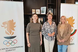 Боряна Калейн и Мария Гроздева представят БОК в Лондон