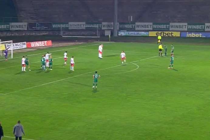 Ботев Враца - ЦСКА 1948 / Стоп кадър на Диема Спорт