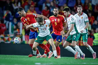 България може да подпечата преждевременно билета на Испания за Мондиала