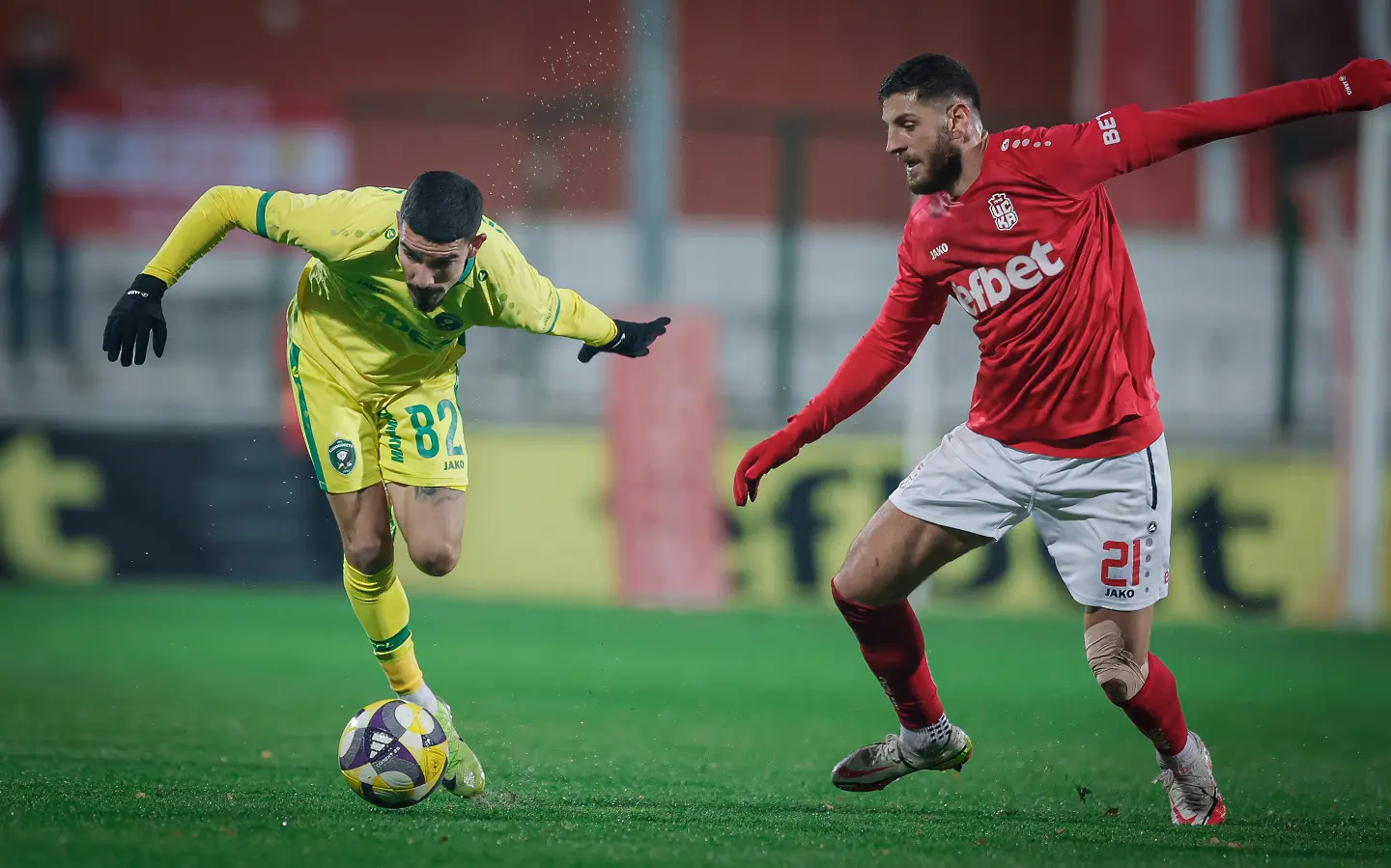 Лаша Двали, Иван Йорданов, ЦСКА 1948 - Лудогорец / startphoto.bg
