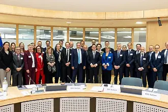 Весела Лечева участва в среща за спорта в Европа с Кърсти Ковънтри и еврокомисаря Глен Микалеф