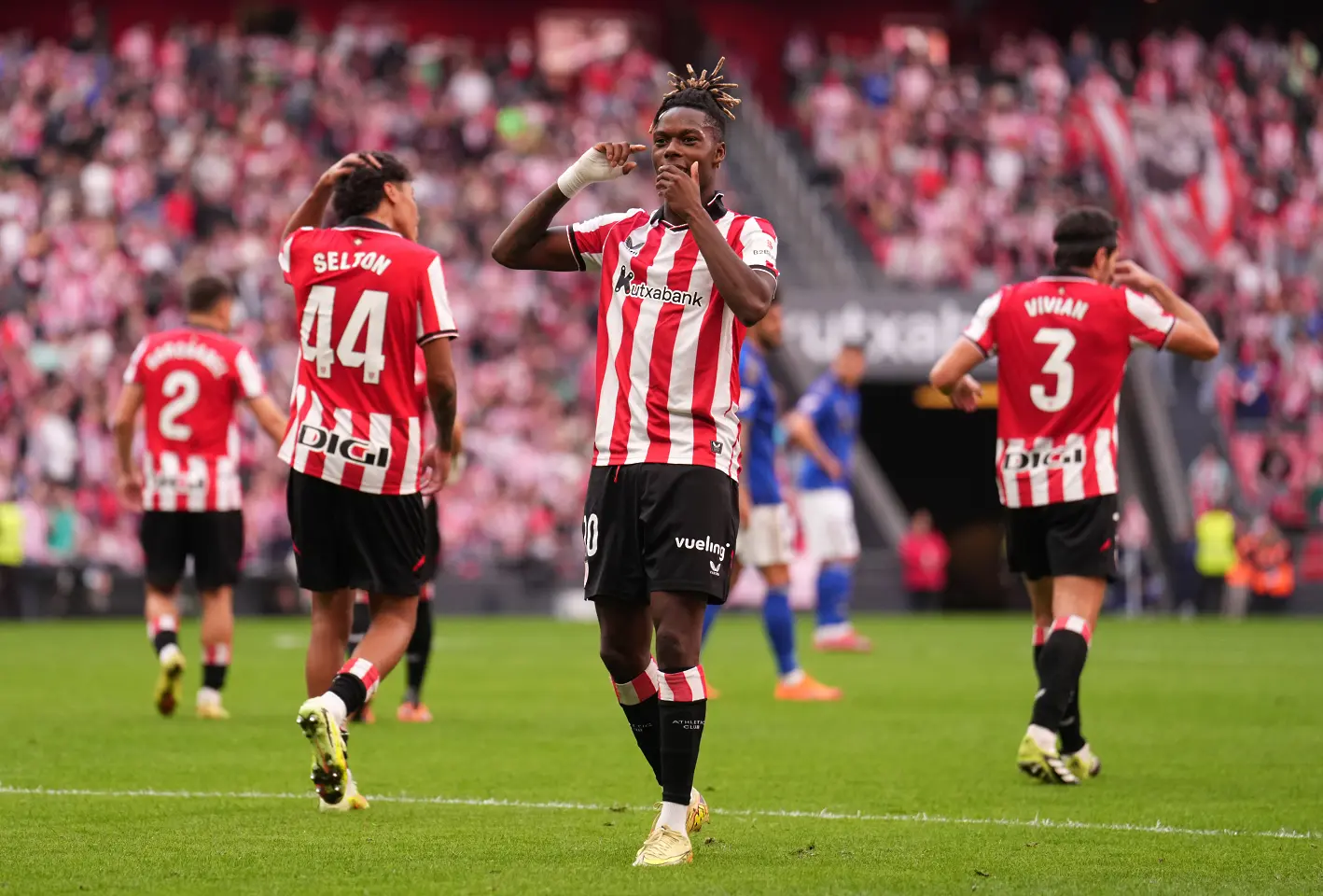 Нико Уилямс най-после се отпуши, Атлетик Билбао си припомни какво е победа