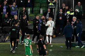 Роналдо скачал на селекционера на Ейре (ВИДЕО)