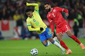 Бразилия вкара и изпусна дузпа при реми с Тунис