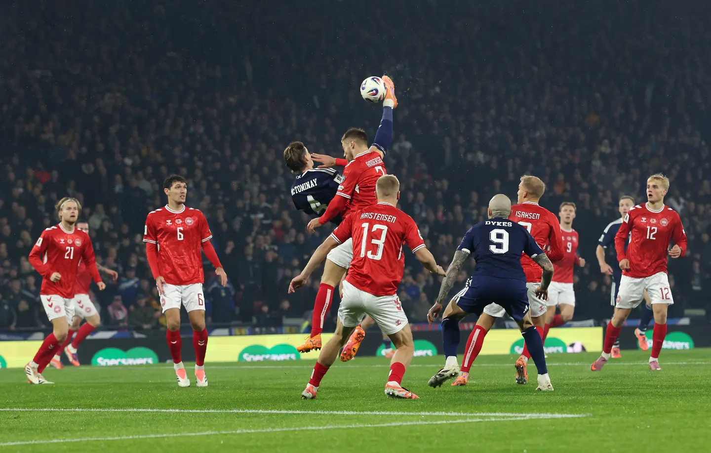 Скот Мактоминей, Шотландия - Дания / Getty Images