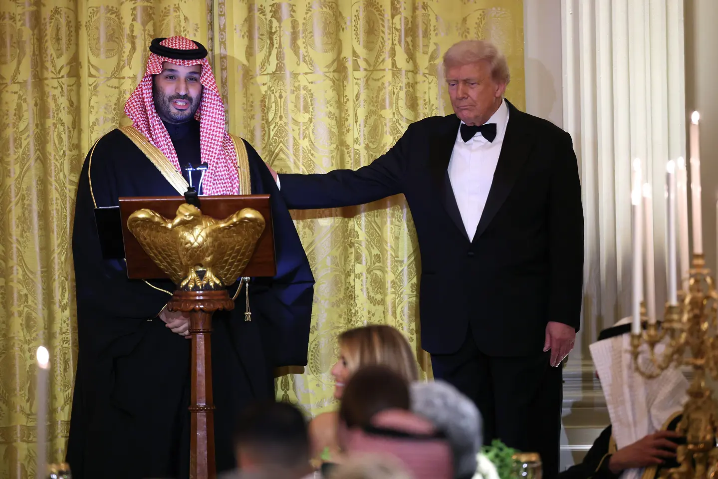 Мохамед бин Салман и Доналд Тръмп / Getty Images