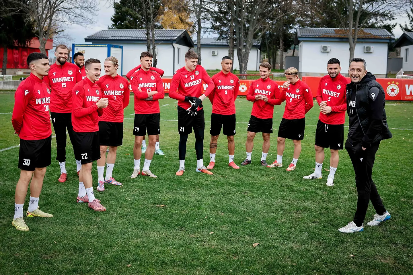 Тренировка на ЦСКА / cska.bg 