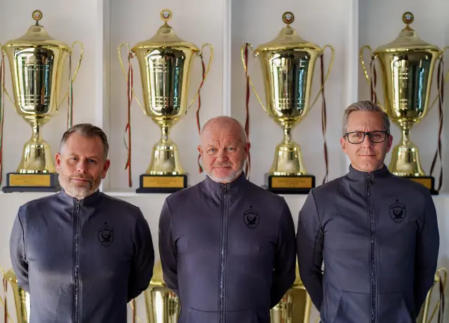 Пер-Матиас Хьогмо, Микаел Старе, Кристофер Аугустсон / ludogorets.com