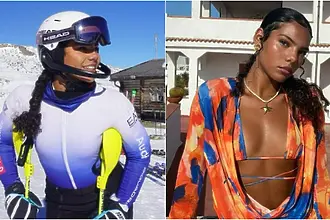 Тийнейджърка покори Алпите - невероятни победи и харизма, която смая света на ските (СНИМКИ)